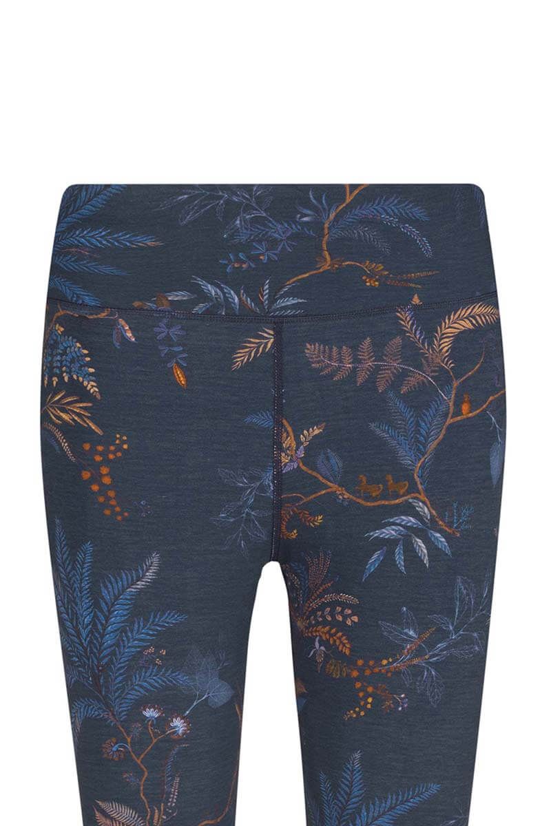 Lange Sportleggings Isola Dunkelblau