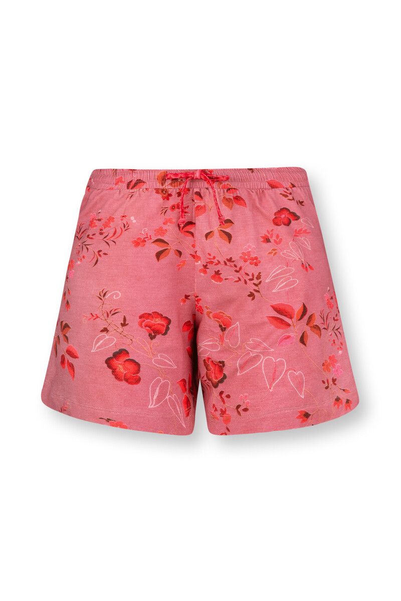Kurze Hose Tokyo Blossom Rosa
