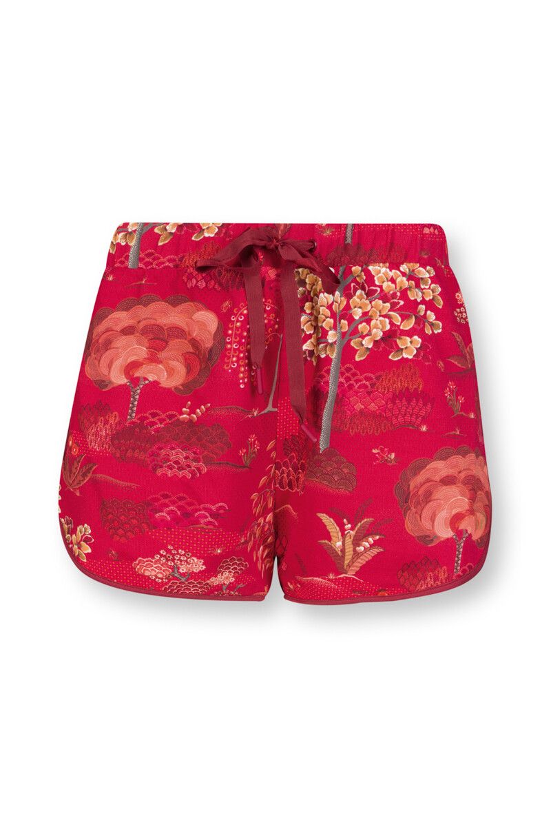 Kurze Hose Japanese Garden Rot