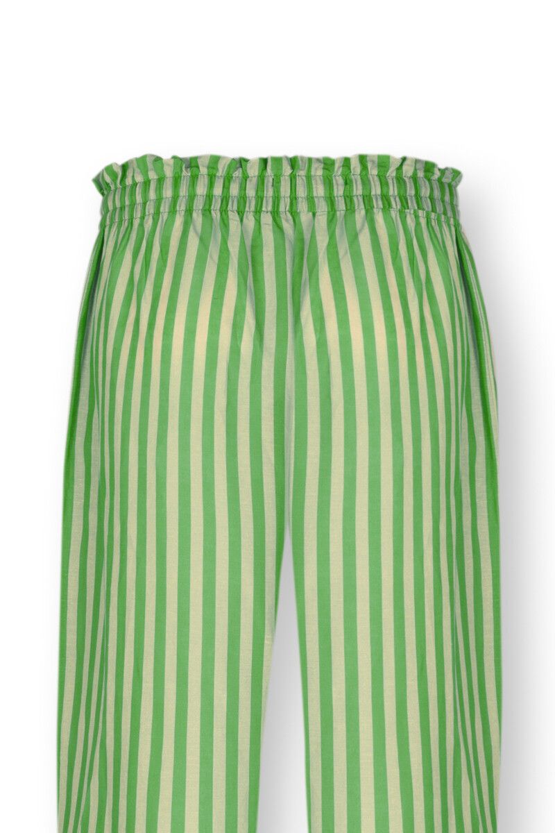 Lange Hose Sumo Stripe Grün
