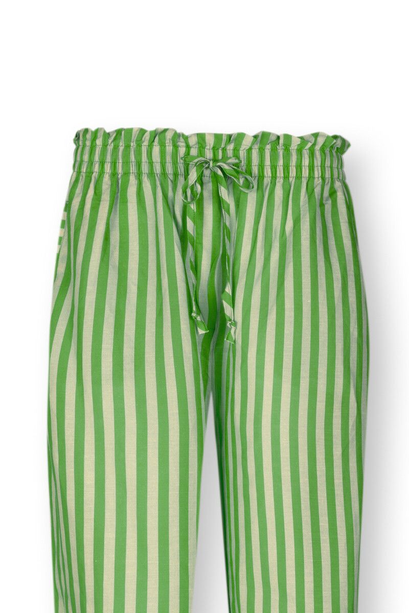 Lange Hose Sumo Stripe Grün