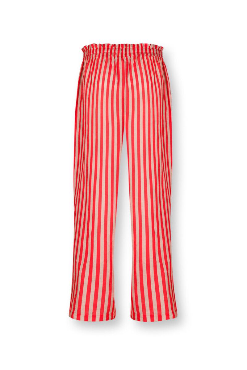 Trousers Long Sumo Stripe Red