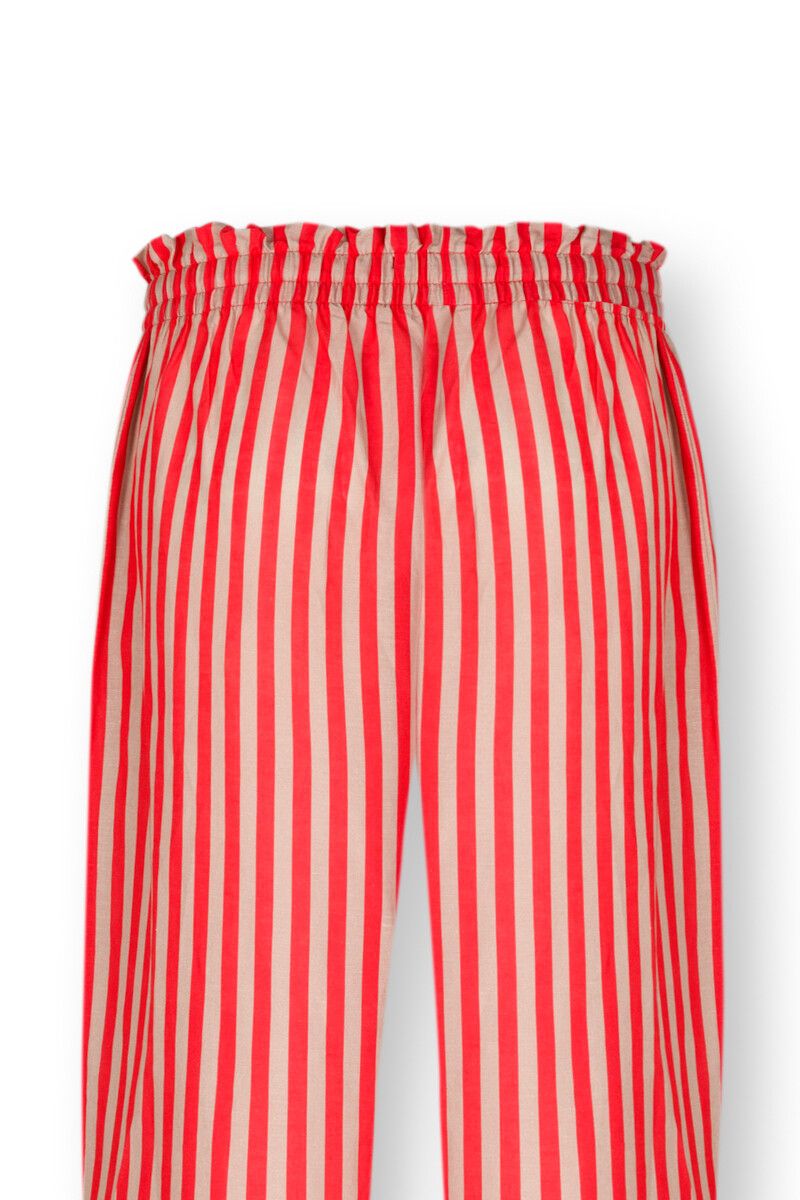 Trousers Long Sumo Stripe Red
