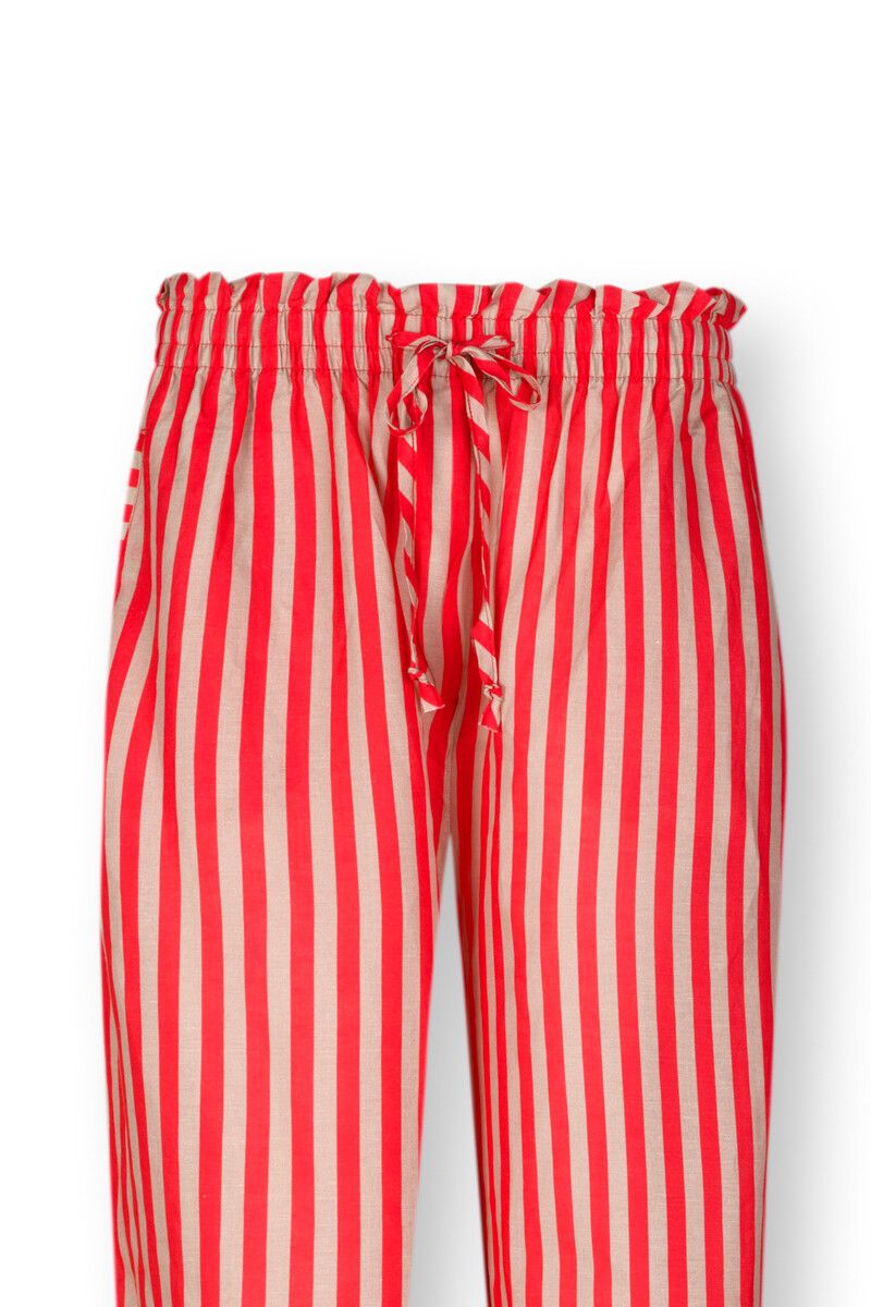 Trousers Long Sumo Stripe Red