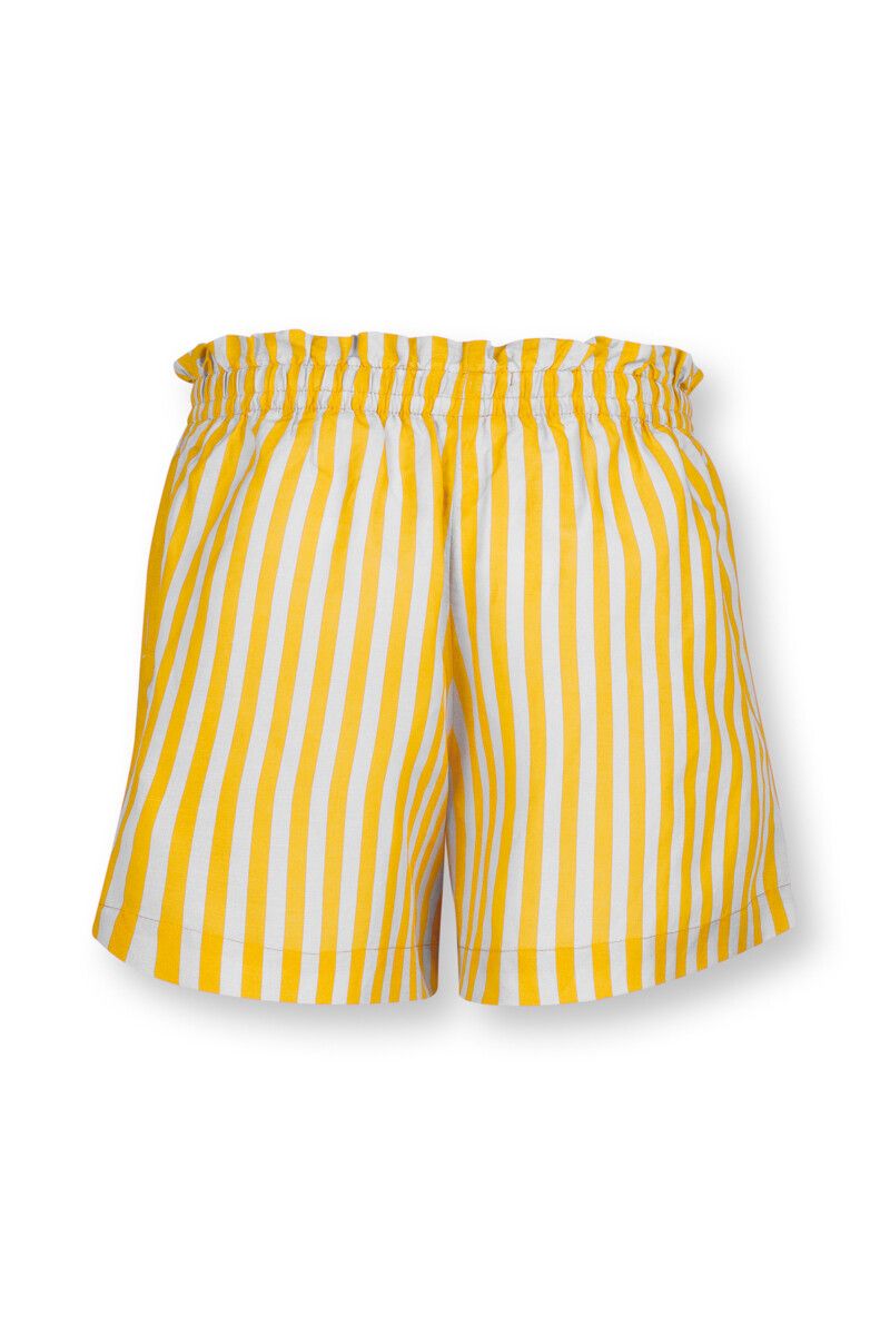 Kurze Hose Sumo Stripe Gelb