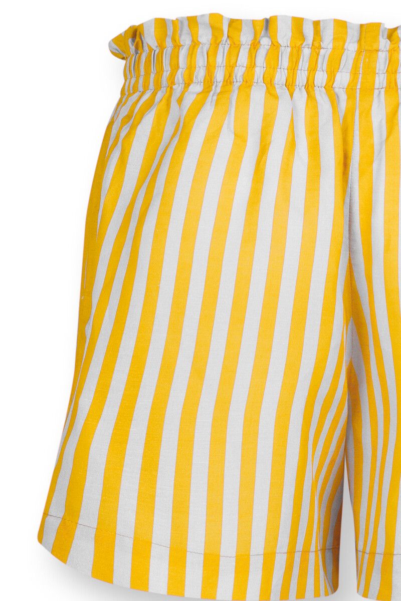 Kurze Hose Sumo Stripe Gelb