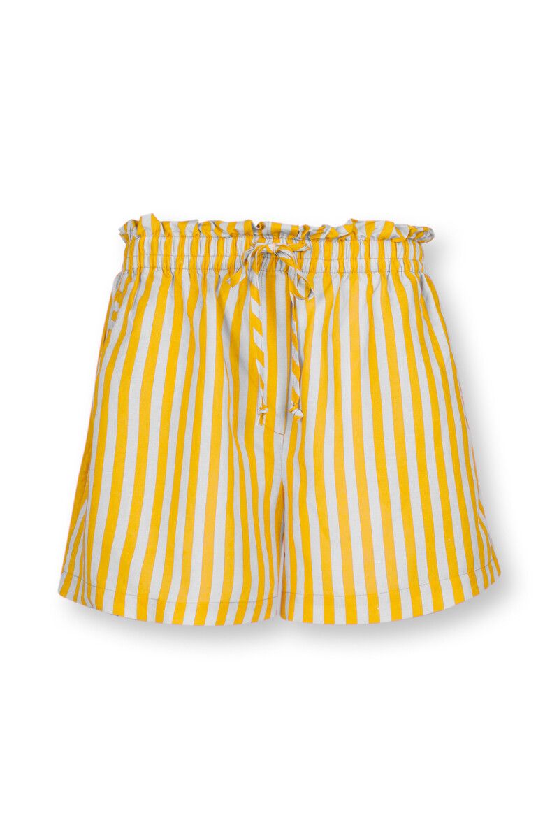Kurze Hose Sumo Stripe Gelb