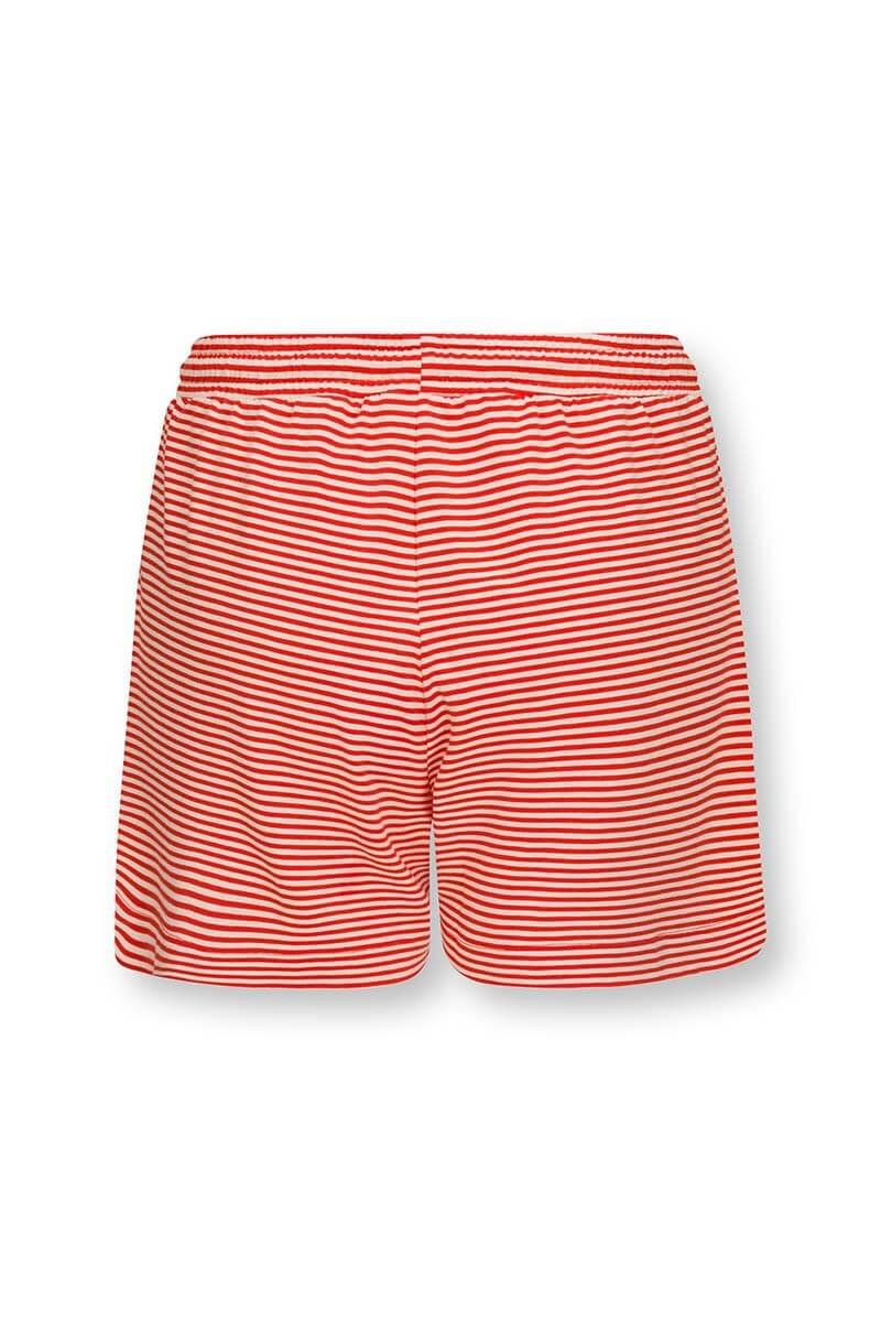Trousers Short Little Sumo Stripe Coral