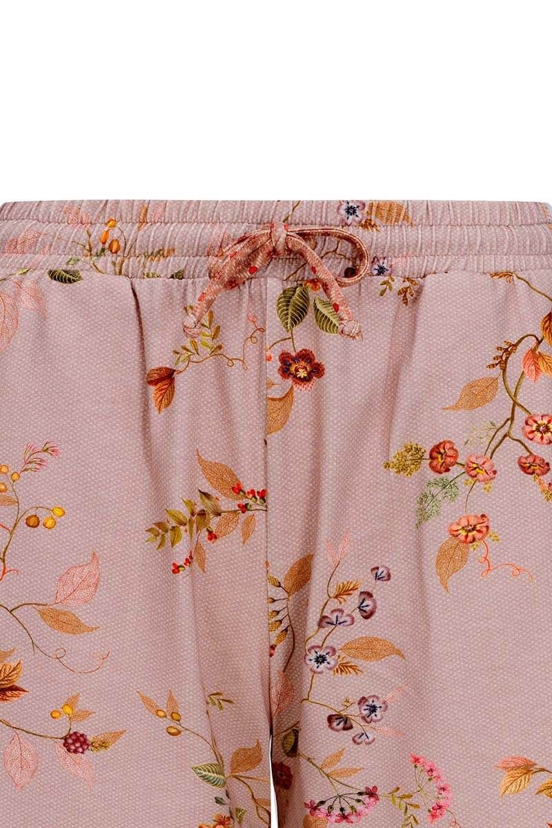 Kurze Hose Kawai Flower Hellrosa