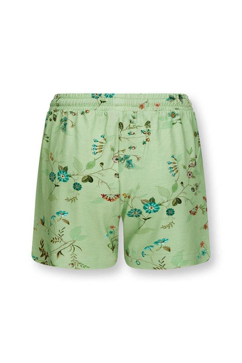 Korte Broek Kawai Flower Licht Groen