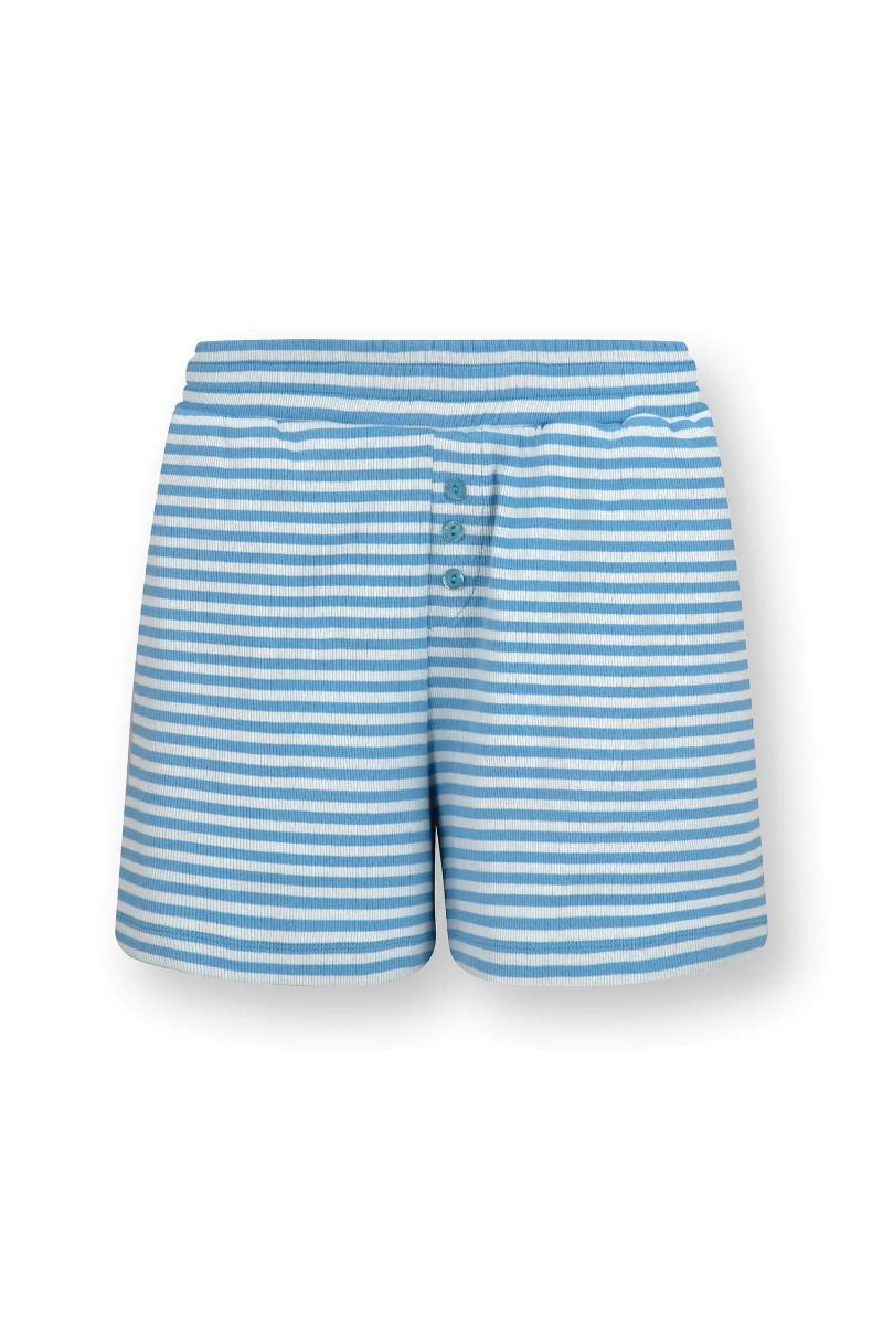 Bobi Short Little Sumo Stripe Bleu