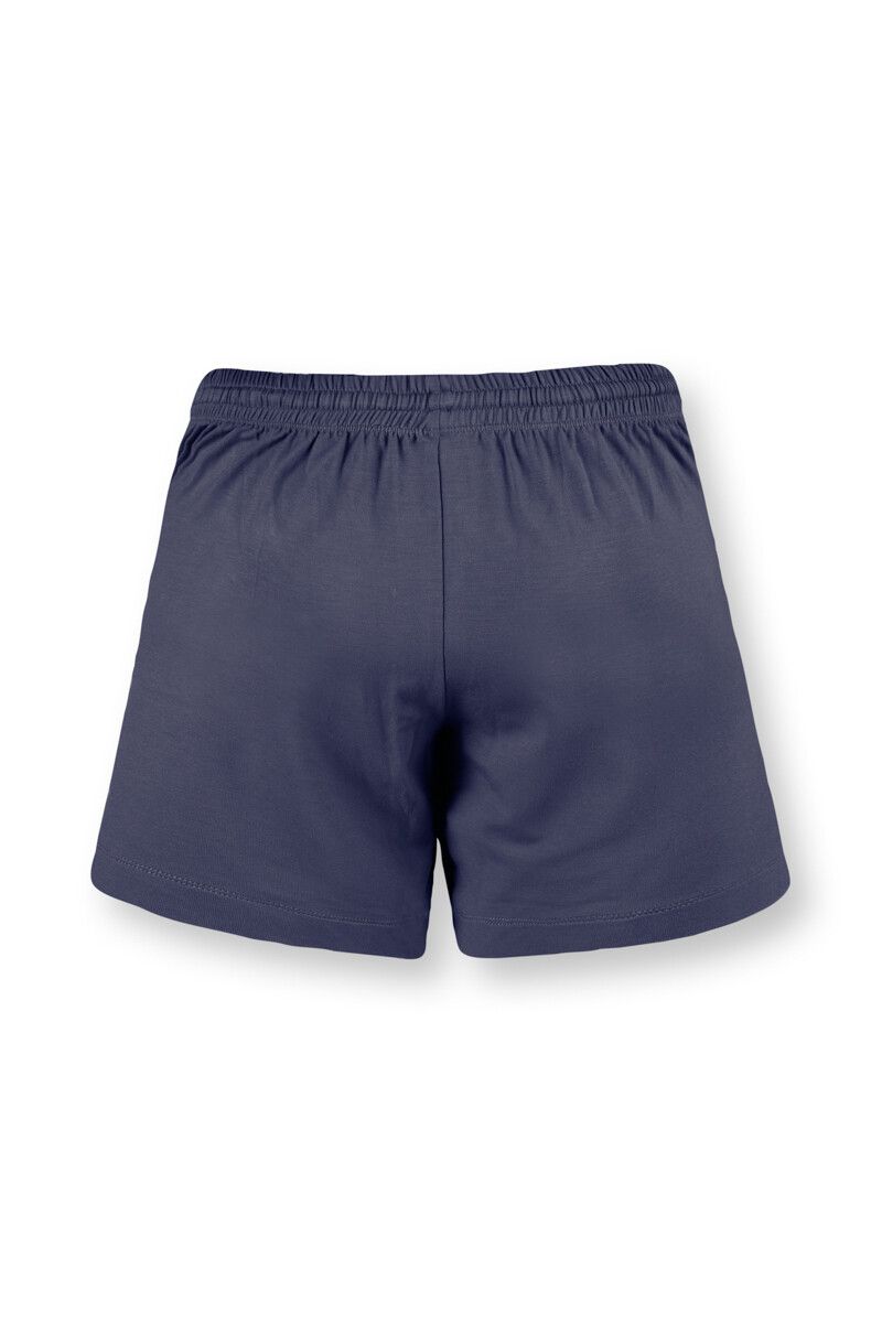 Kurze Hose Uni Donker Blau