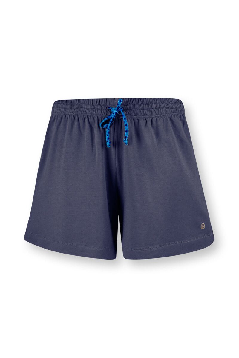 Kurze Hose Uni Donker Blau