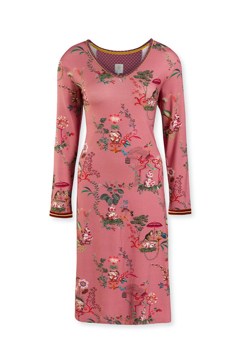 Nachthemd Chinese Porcelain Roze