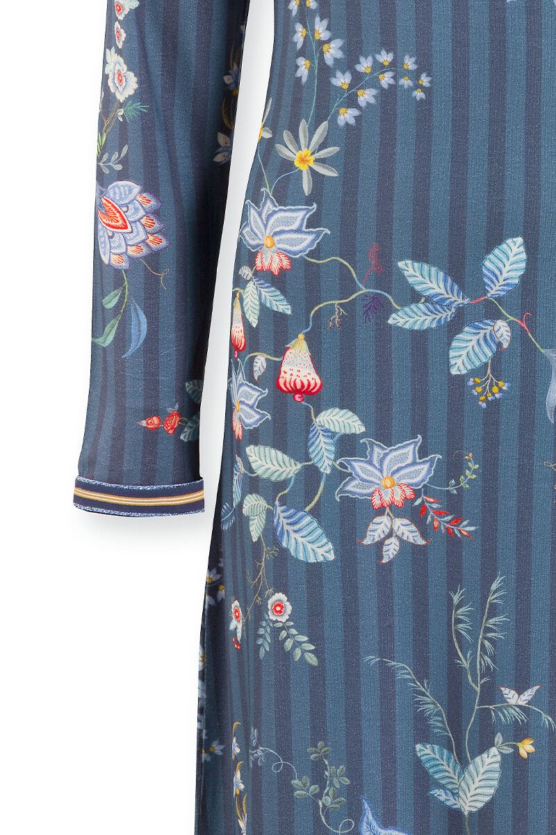 Nightdress Flower Festival Dark Blue