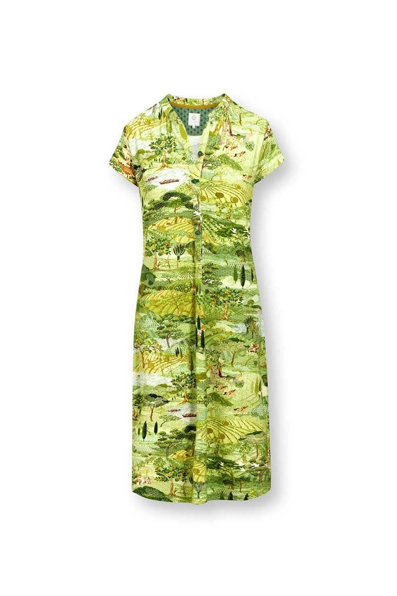 Nightdress Short Sleeve Toscana Green