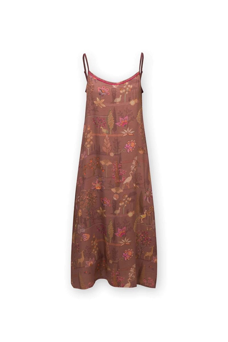 Nightdress Sleeveless Alberi Dark Pink