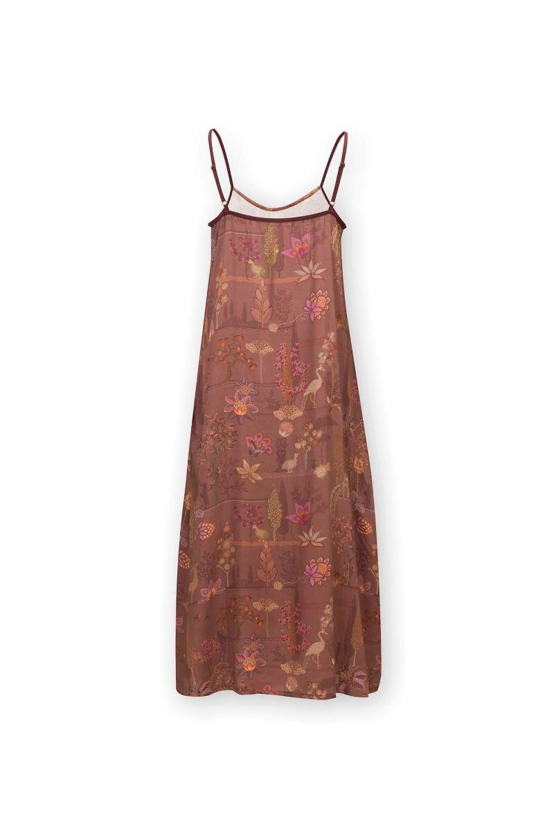 Nightdress Sleeveless Alberi Dark Pink