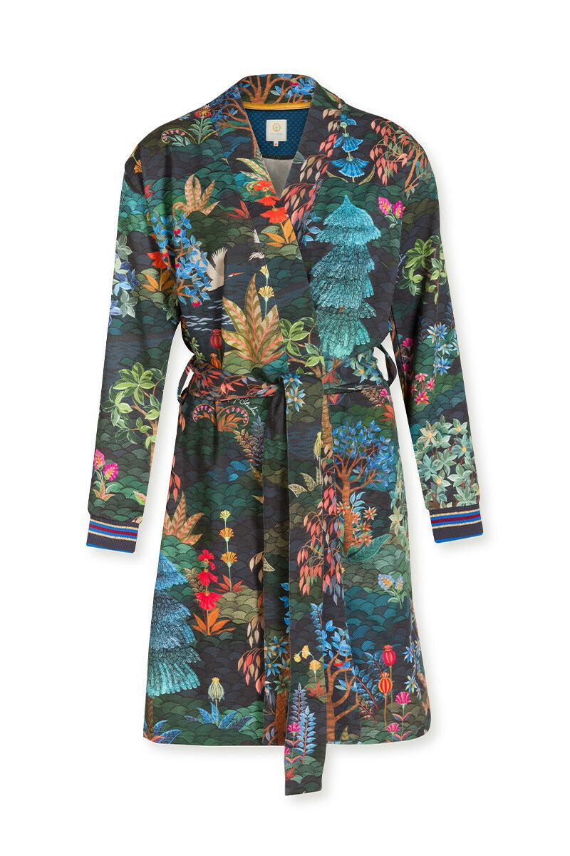 Kimono Pip Garden Big Blauw