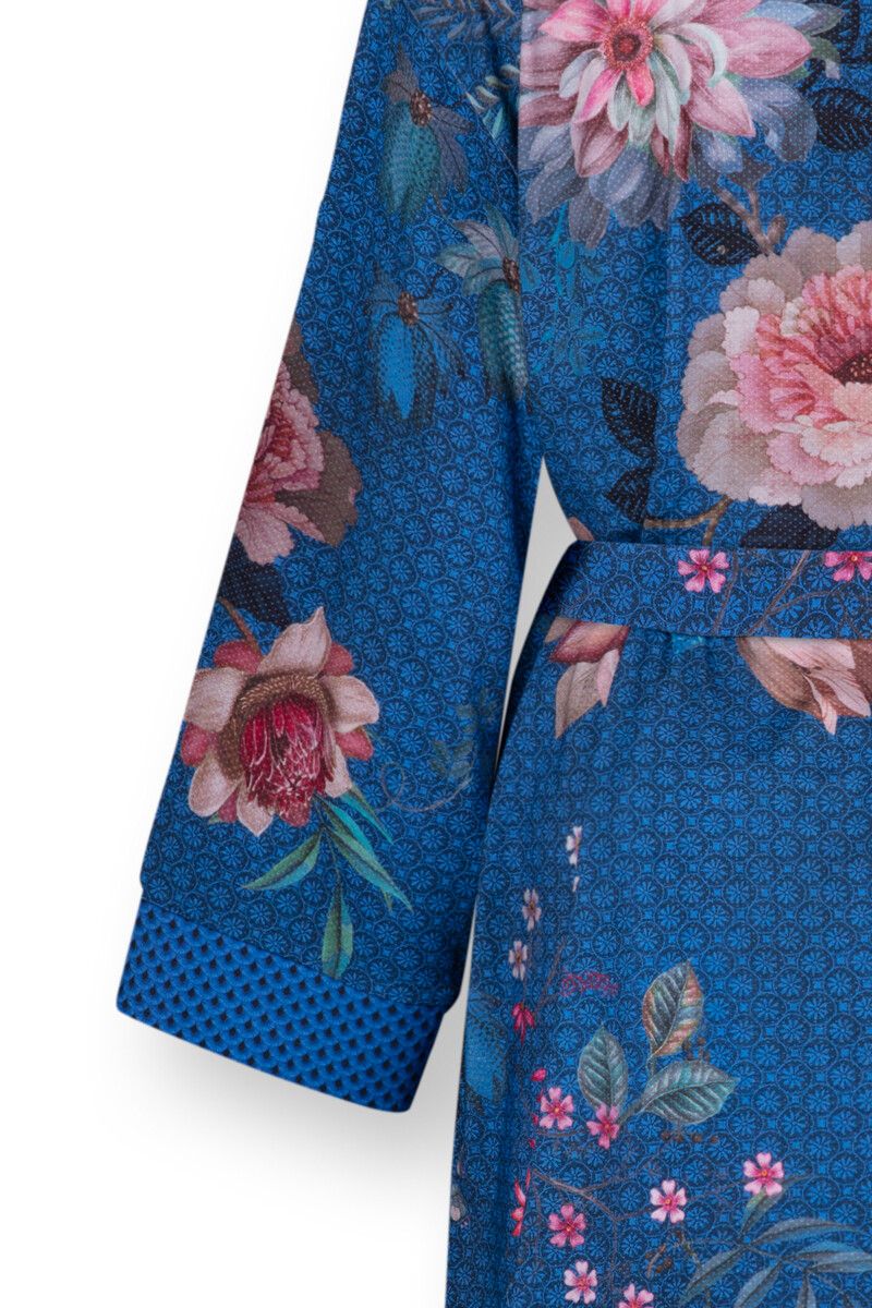 Kimono Tokyo Bouquet Dark Blue
