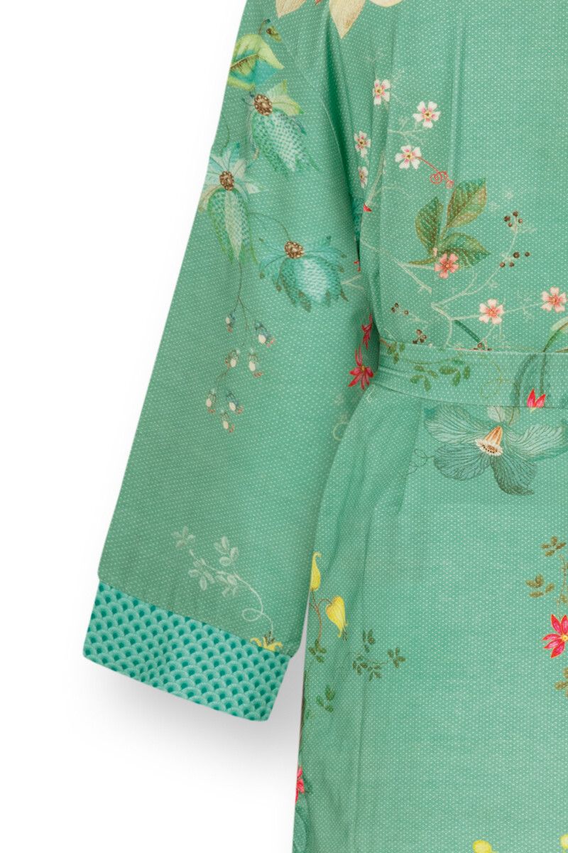 Kimono Tokyo Bouquet Grün