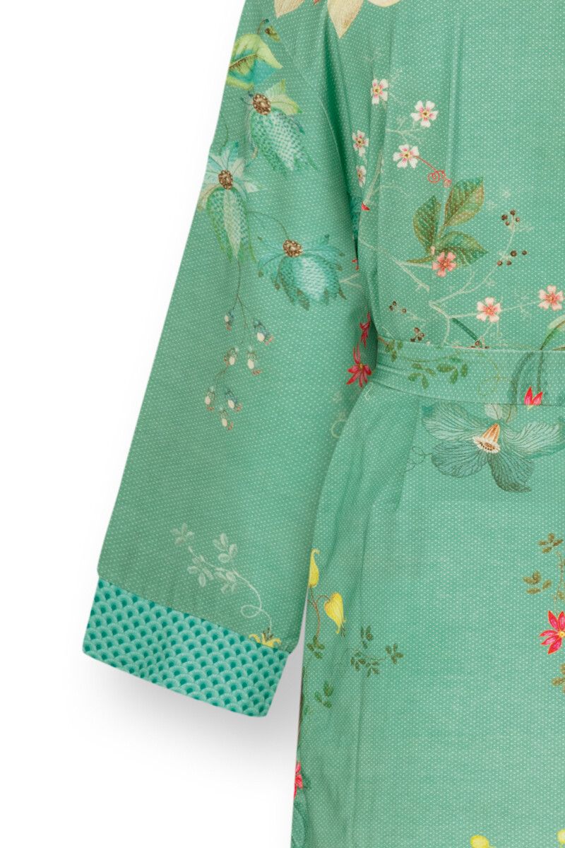 Kimono Tokyo Bouquet Groen