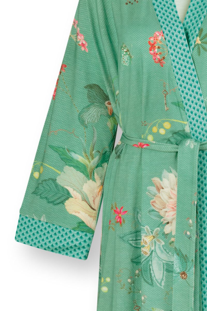 Kimono Tokyo Bouquet Grün
