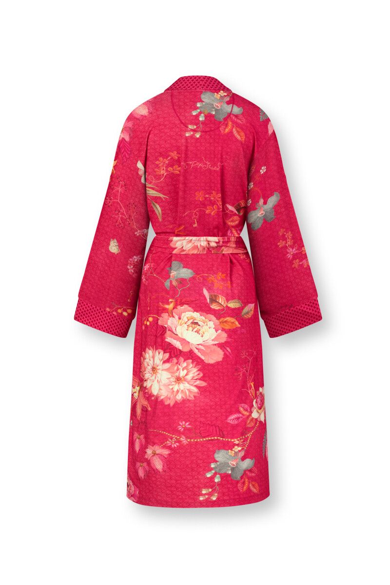 Kimono Tokyo Bouquet Rot