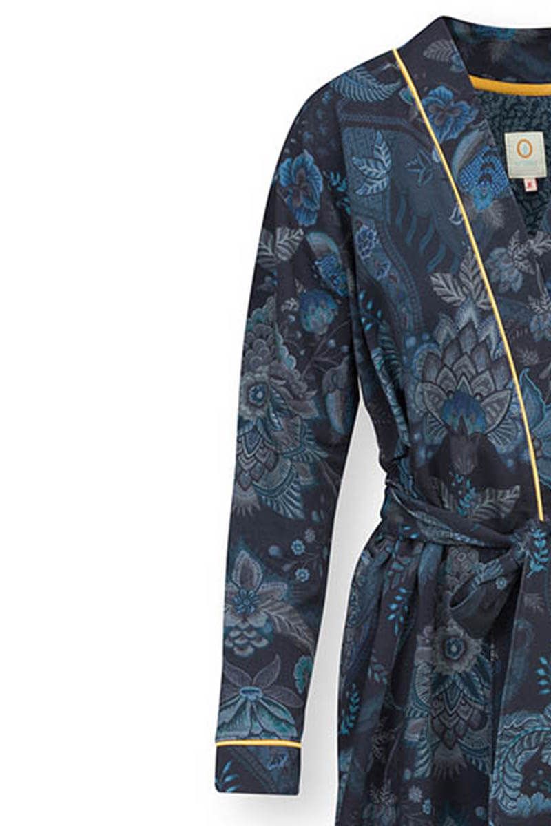 Kimono Kyoto Festival Dunkelblau