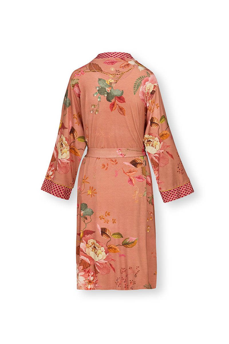 Kimono Tokyo Bouquet Terra Roze