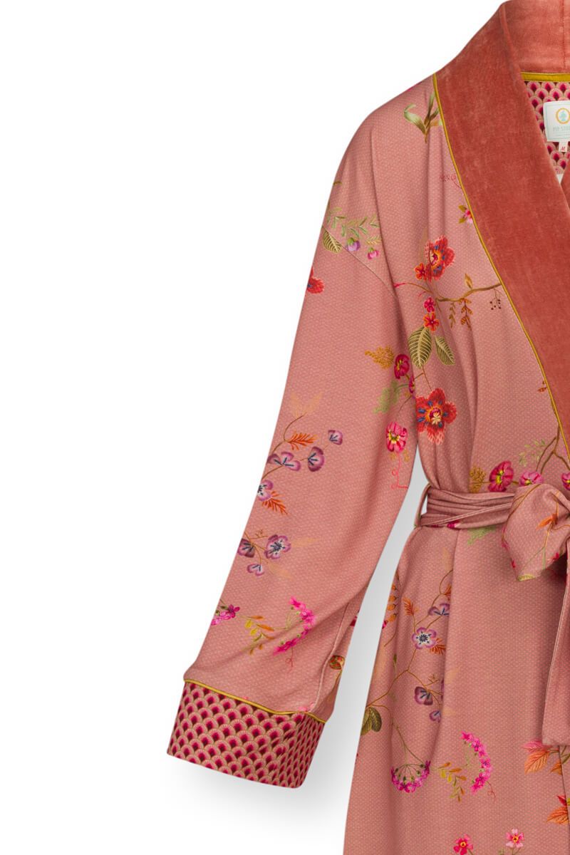 Kimono Kawai Flower Pink
