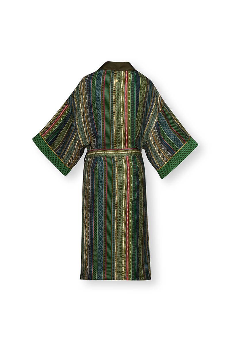 Kimono Ribbon Groen/blauw