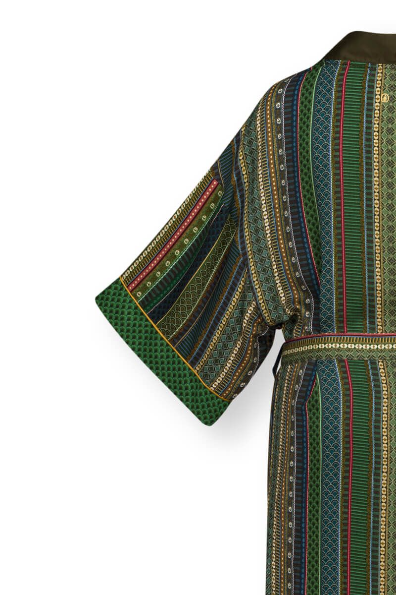 Kimono Ribbon Groen/blauw