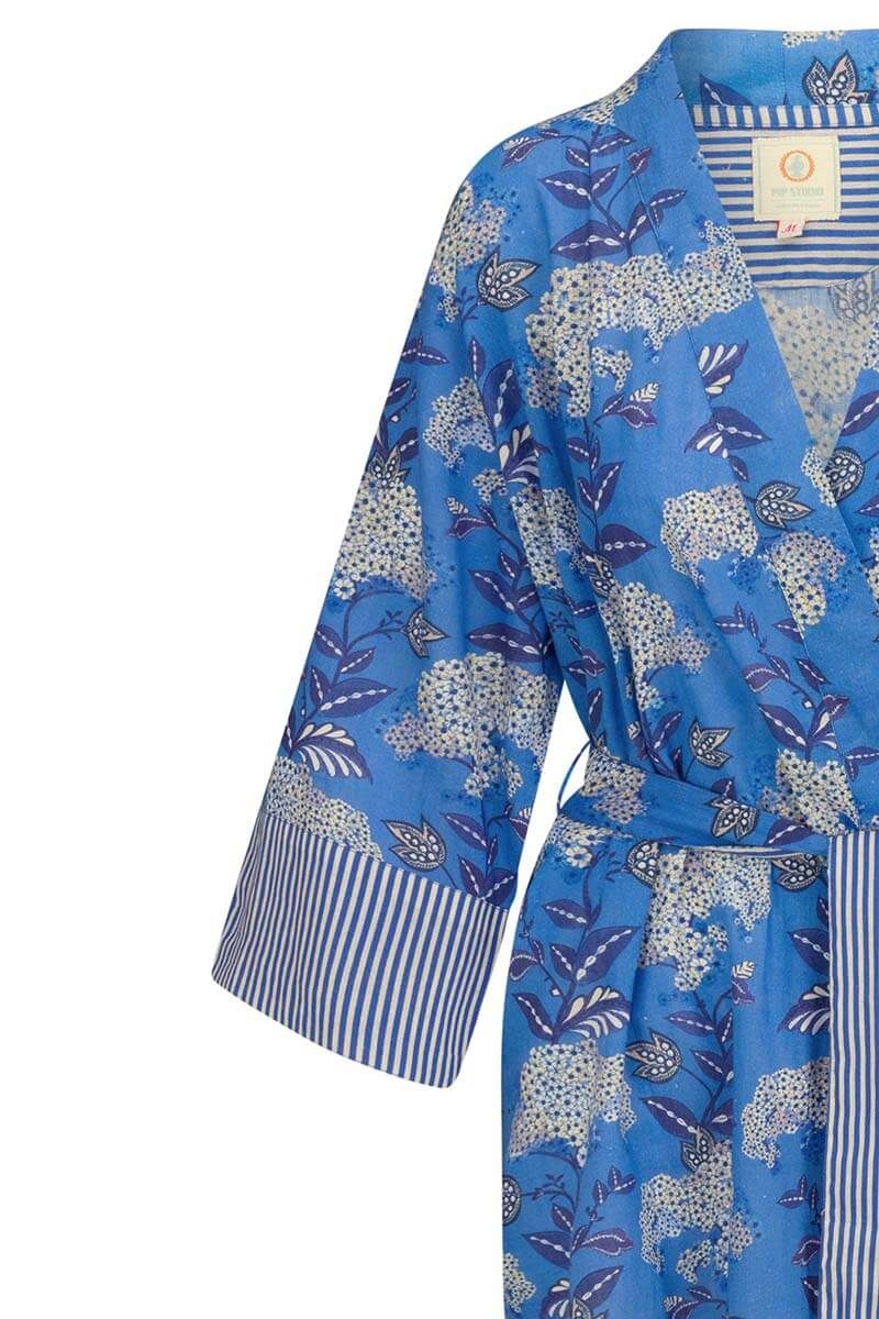 Kimono Flora Firenze Cobalt Blue