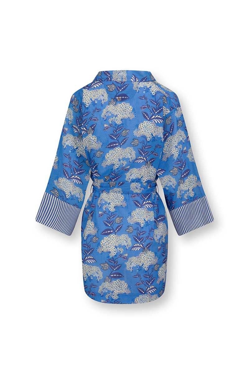 Kimono Flora Firenze Cobalt Blue