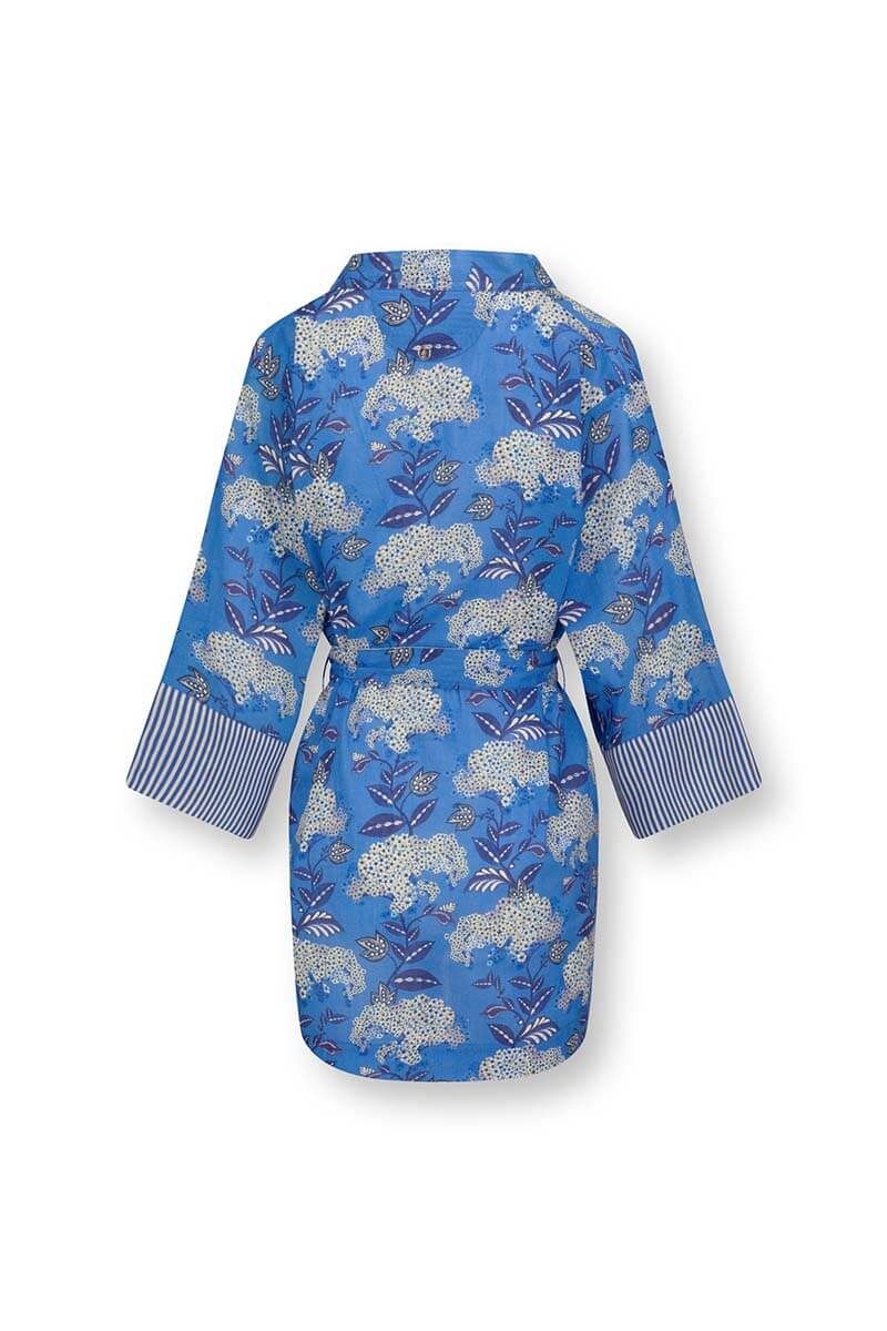 Kimono Flora Firenze en Coloris Bleu Cobalt