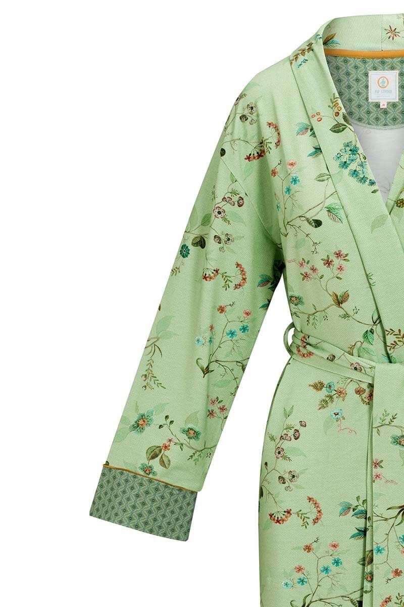 Kimono Kawai Flower Hellgrün