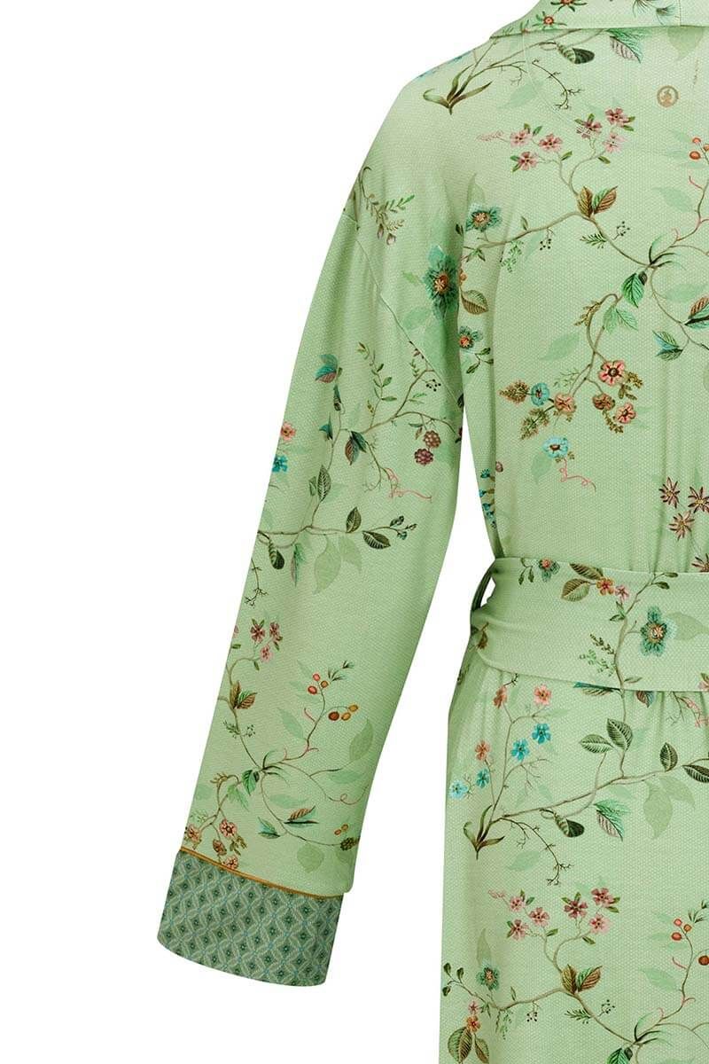 Kimono Kawai Flower Hellgrün