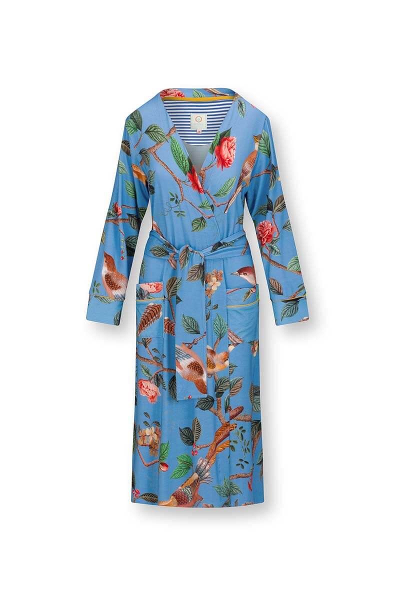 Kimono Good Nightingale en Coloris Bleu Vif