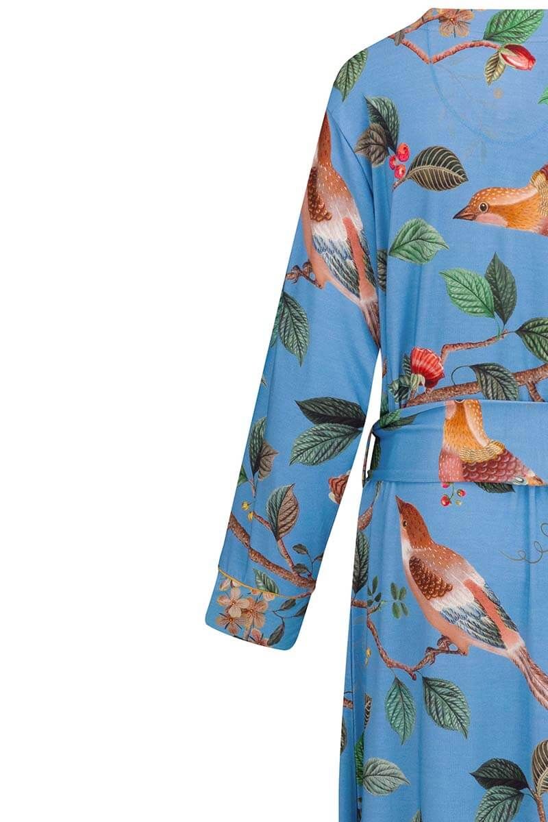 Kimono Good Nightingale en Coloris Bleu Vif