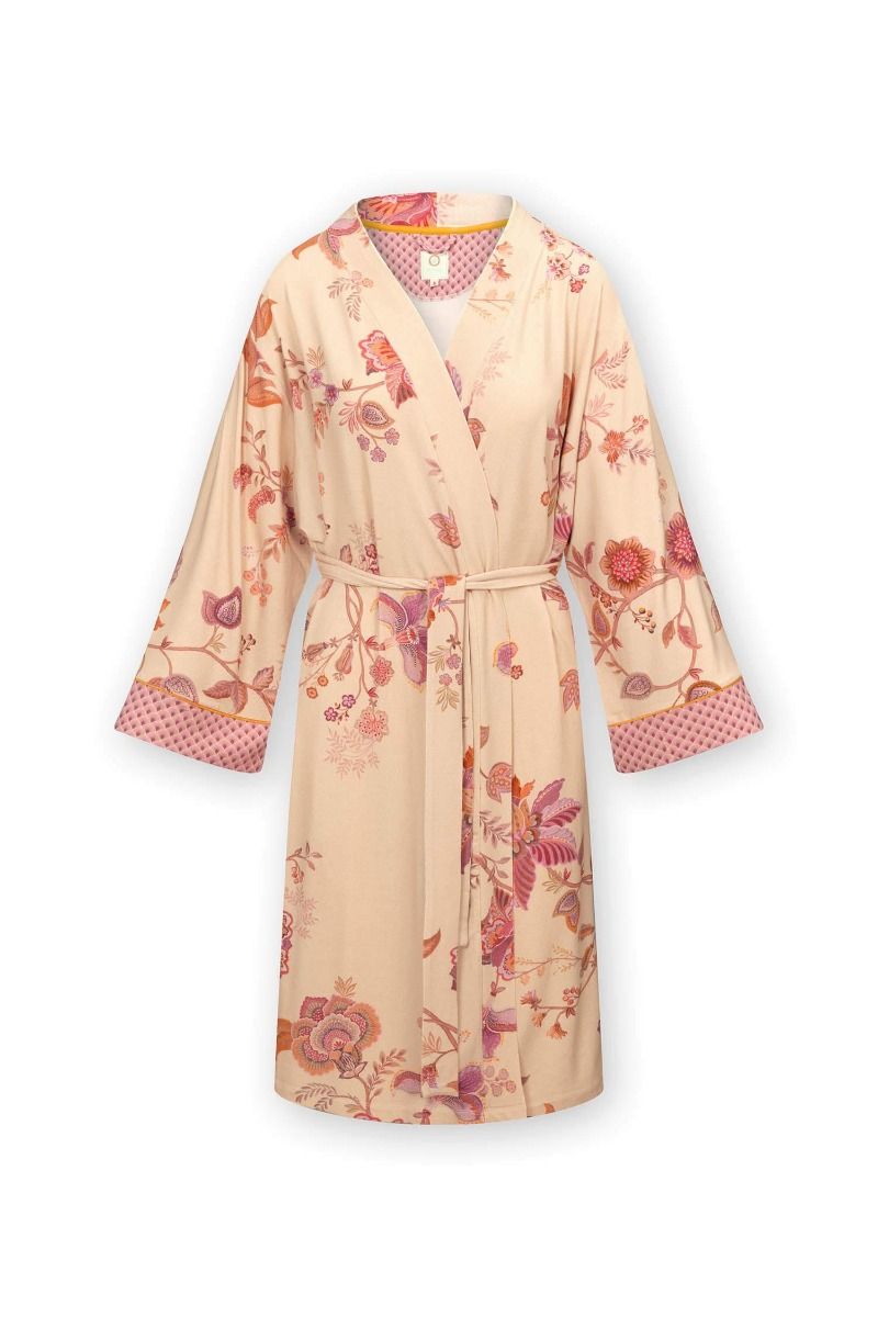 Kimono Cece Fiore White Pink