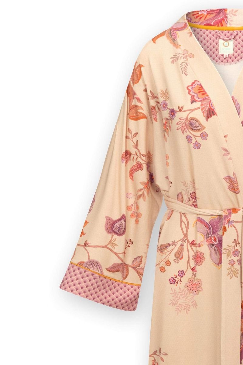 Kimono Cece Fiore White Pink