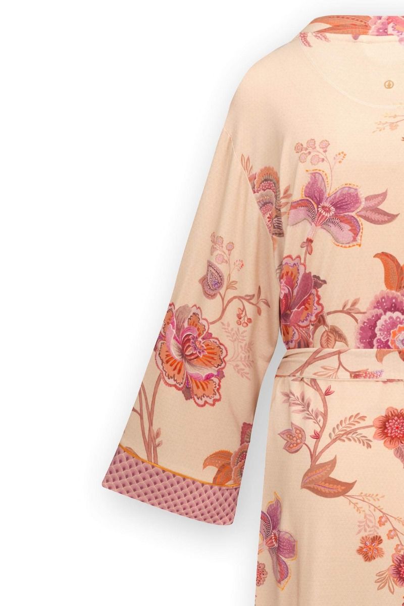 Kimono Cece Fiore White Pink