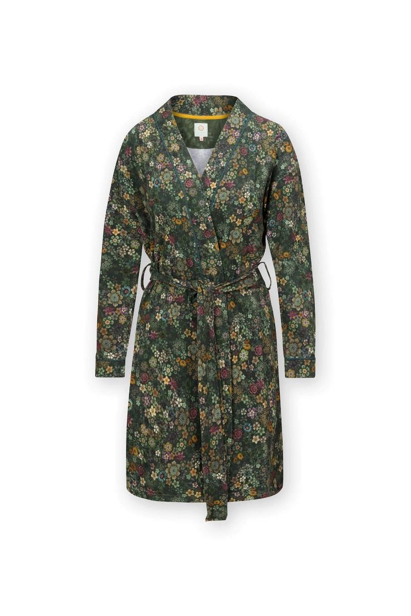 Kimono Tutti i Fiori Dark Green