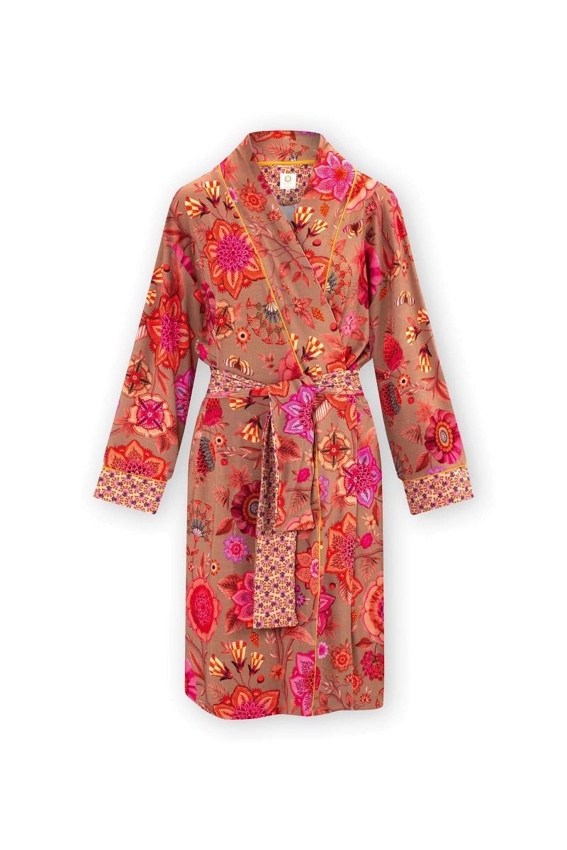 Kimono Viva las Flores Roze