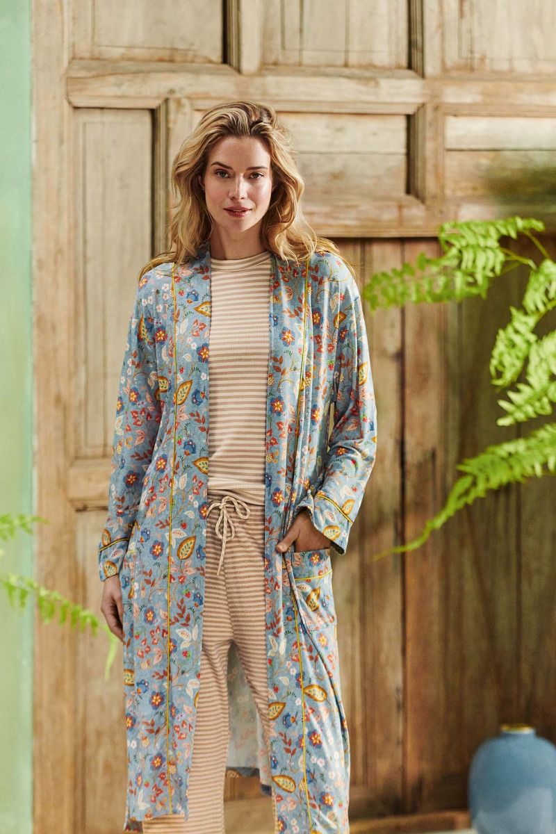 Nisha Kimono Jameela Bleu