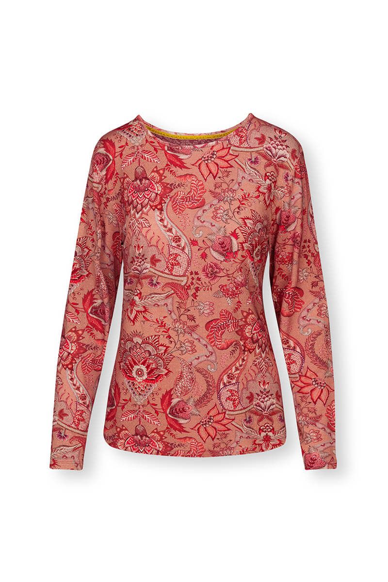 Top Long Sleeve Kyoto Festival Terra Pink