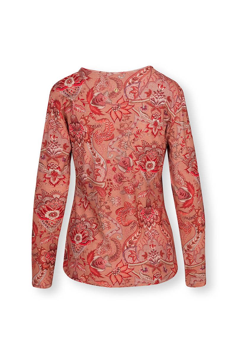 Top Long Sleeve Kyoto Festival Terra Pink