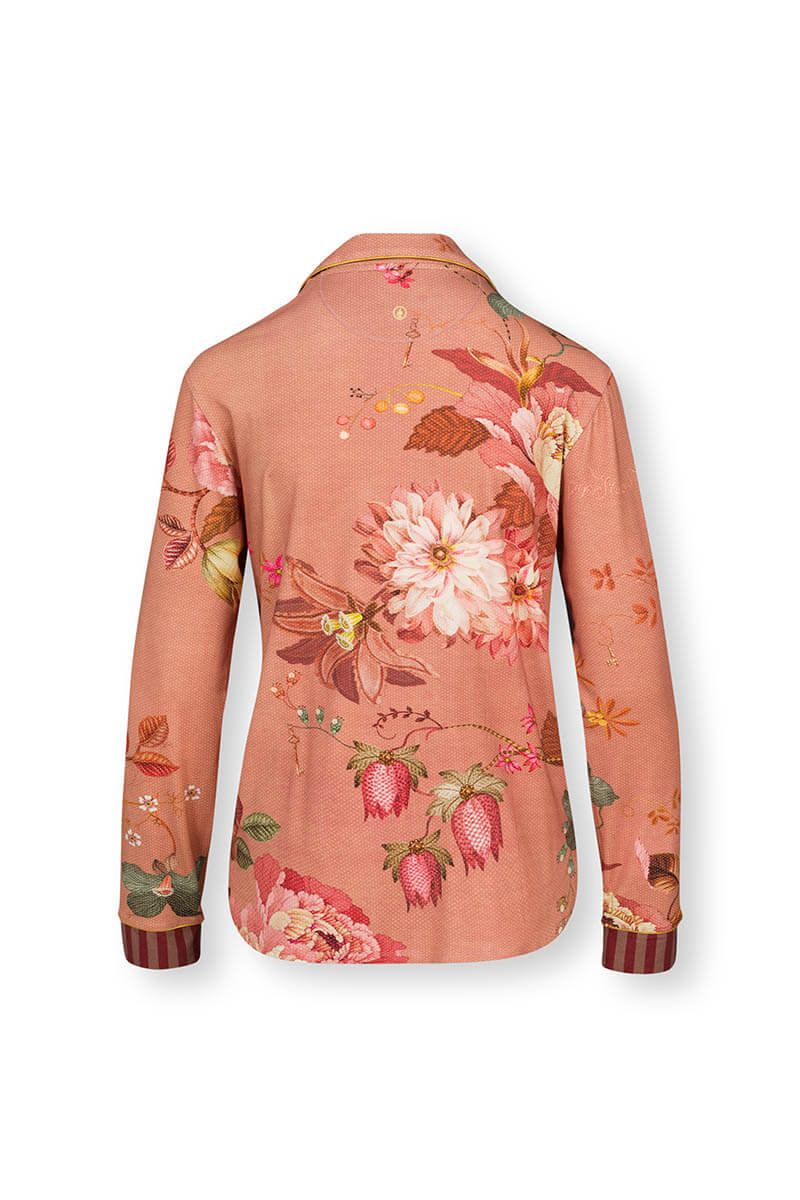 Top Lange Ärmel Tokyo Bouquet Terra Rosa