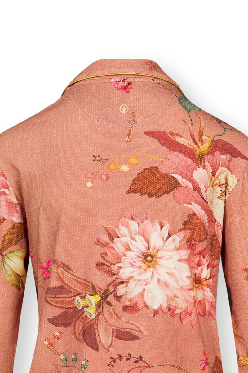 Top Lange Ärmel Tokyo Bouquet Terra Rosa